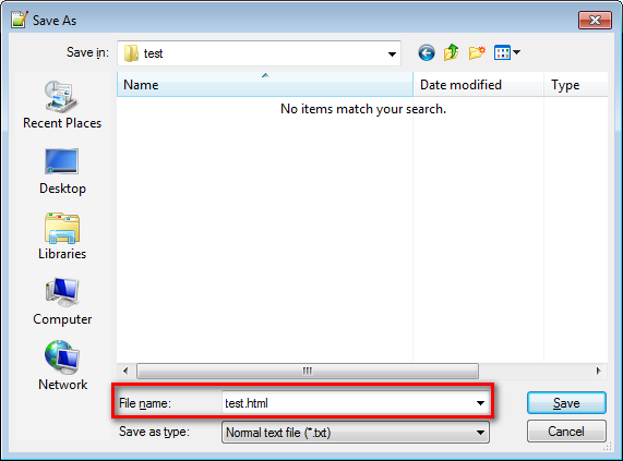How to save htm file to excel