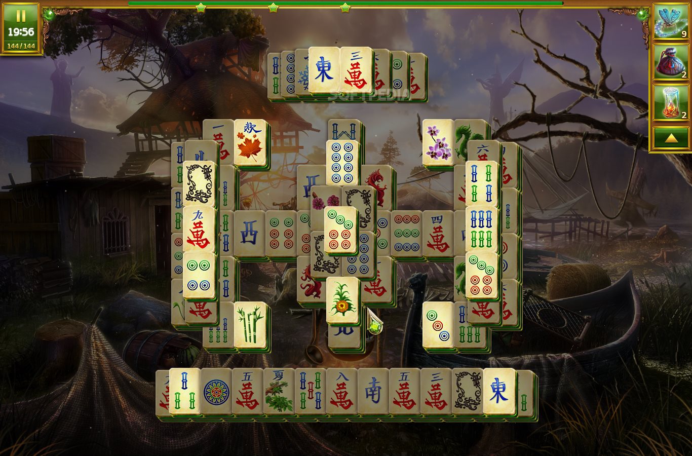 Lost island mahjongg